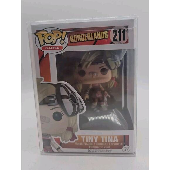 Funko Pop! Games Vinyl Figure: Borderlands - Tiny Tina #211 Minor Box Damage - Picture 1 of 7